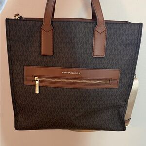 Michael Kors Black and Brown Women’s  Briefcase